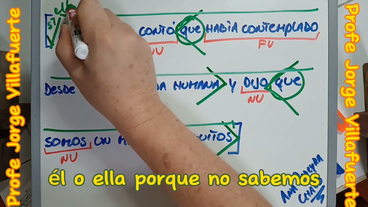 Análisis Sintáctico de Proposiciones Subordinadas Sustantivas (Ana P. - Chaco)