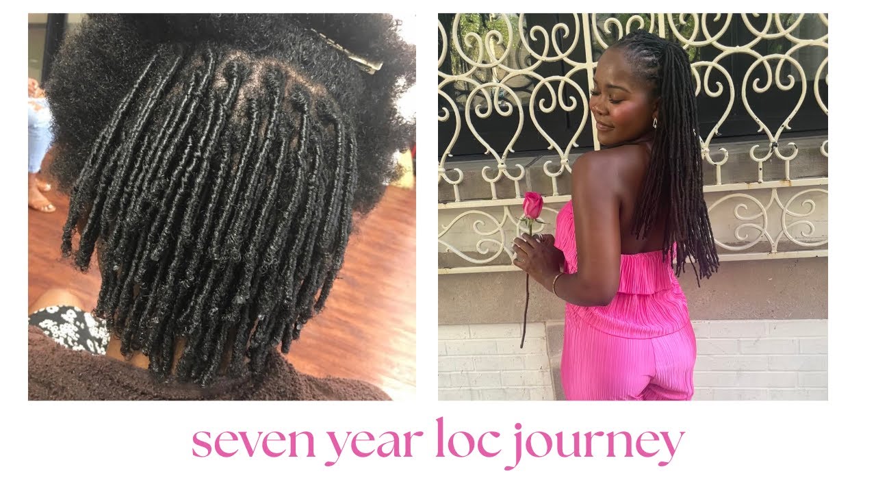 my seven year loc journey!! (with videos + pictures ♡)