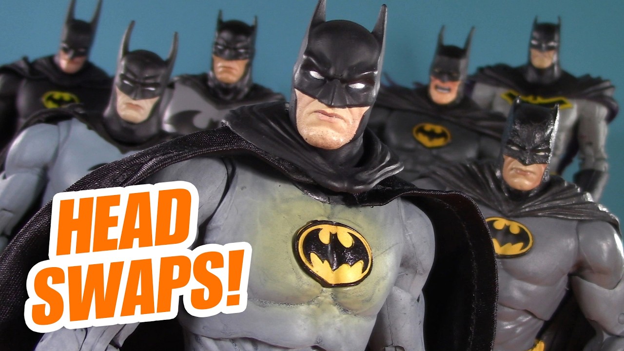 Фигурка Batman Incorporated с заменой головы! Обзор фигурки DC Multiverse от McFarlane Toys.