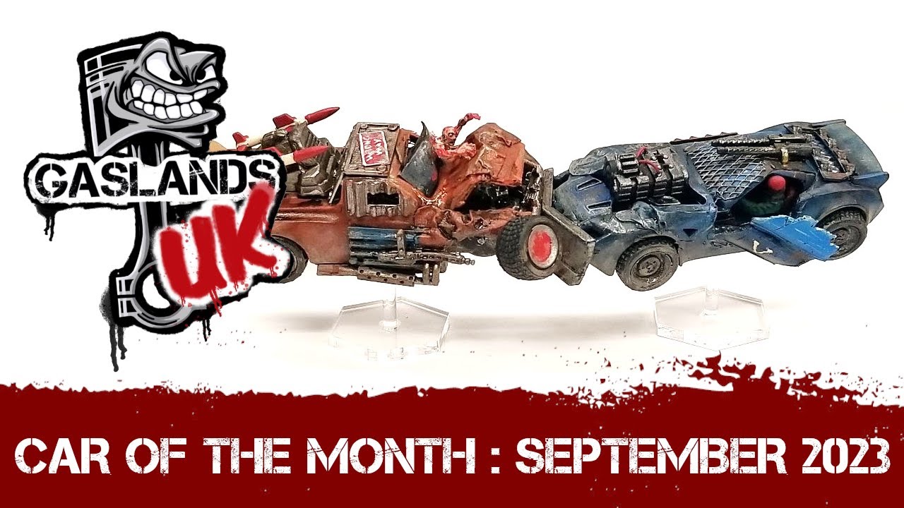 Gaslands UK Car Of The Month Review and Winners: September 2023