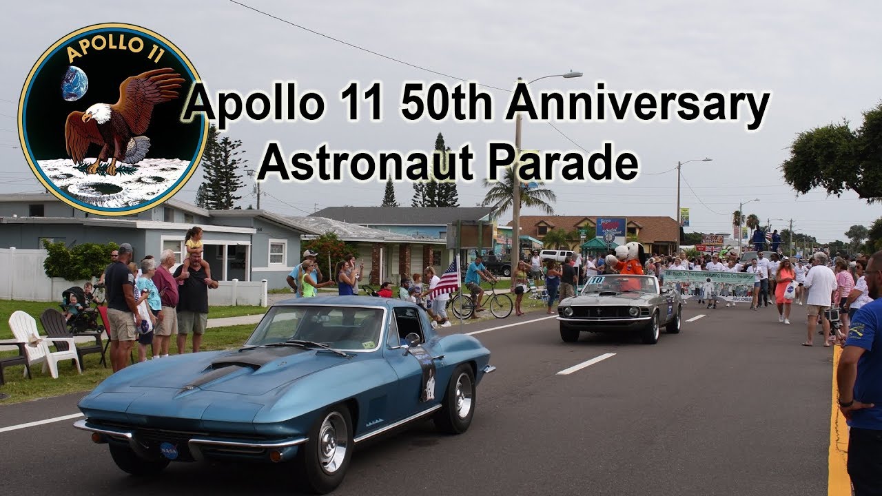 Apollo 11 50th Anniversary Astronaut Parade in Cocoa Beach
