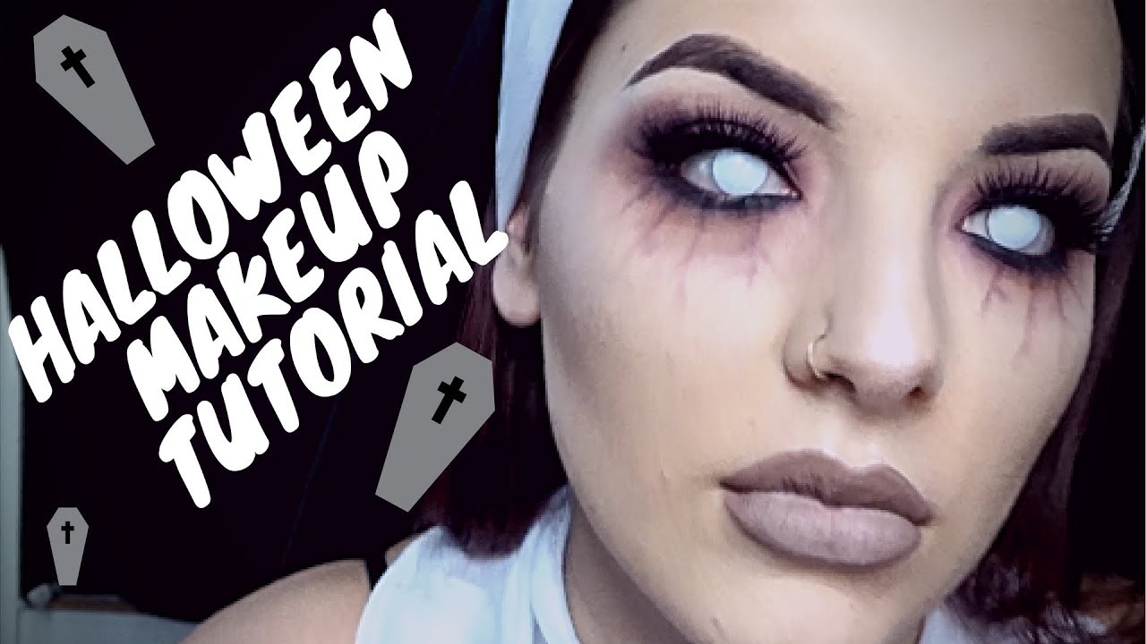 POSSESSED NUN HALLOWEEN TUTORIAL