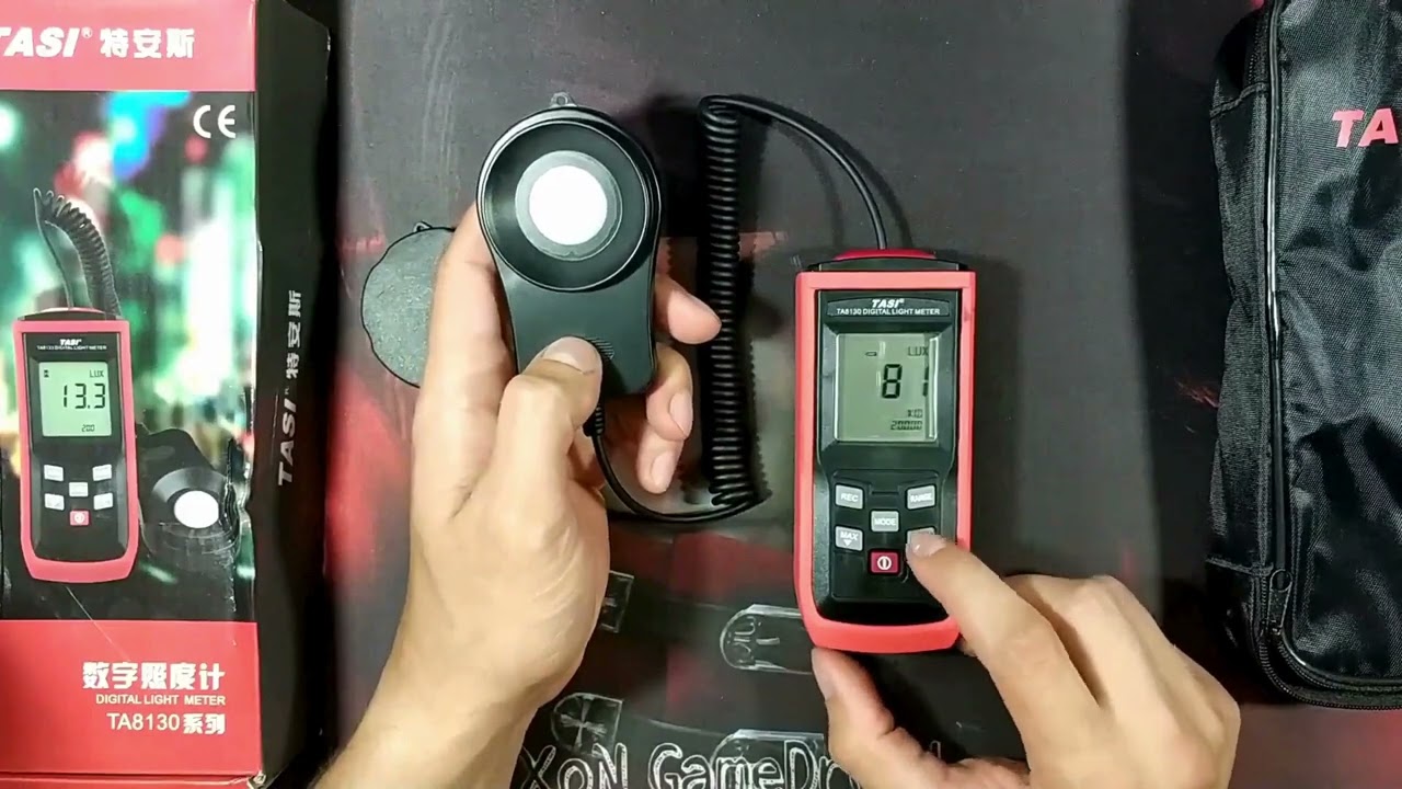 Real Instruments Digital Lux Meter (Up To 50,000 Lux) | How To Use Lux Meter