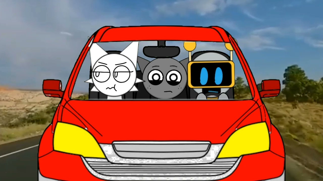 Road Trip ft. Gray, Wenda, and Funbot |Sprunki animation