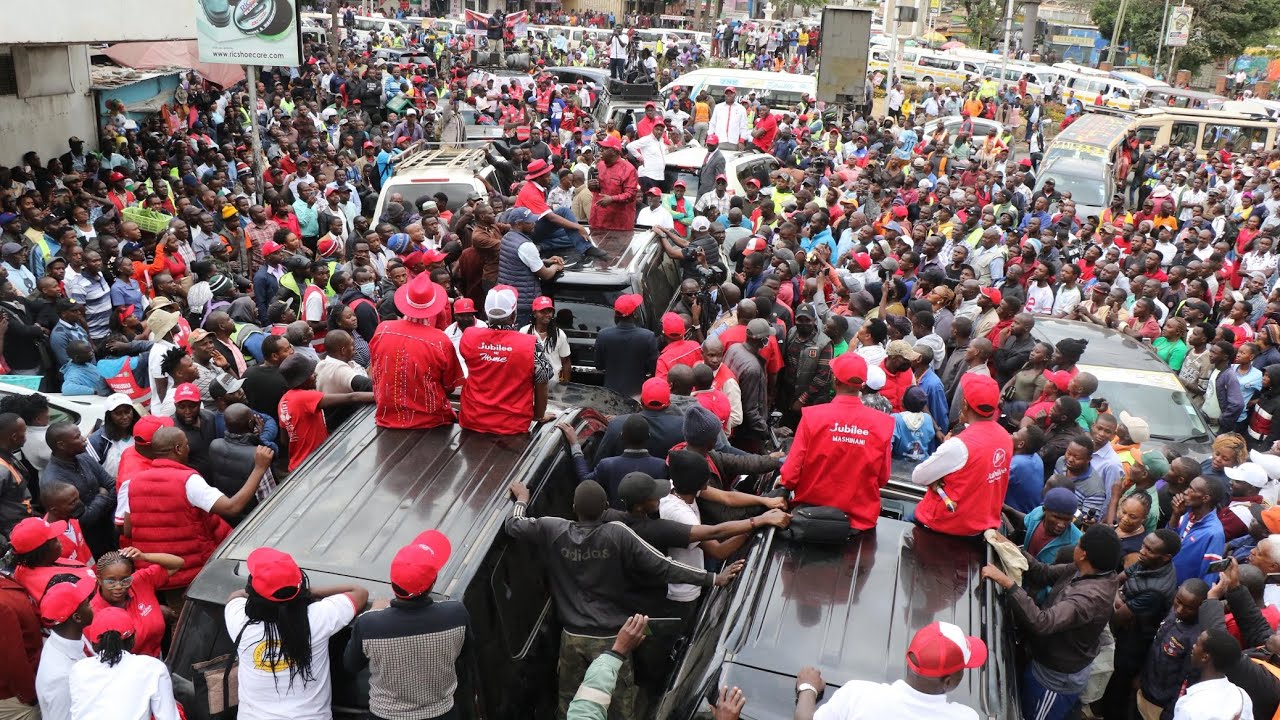 Dr Fred Matiang'i brings Nakuru City to a standstill 