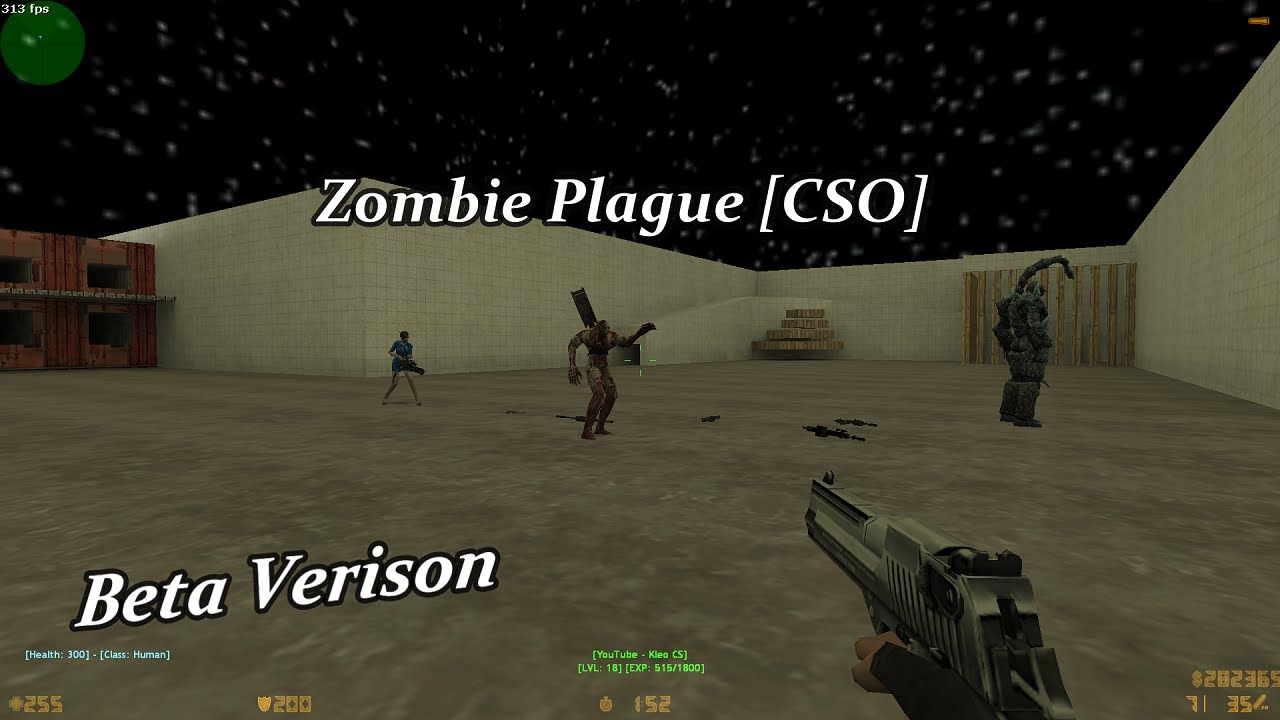 Counter-Strike 1.6: Zombie Plague [CSO] Beta Verison