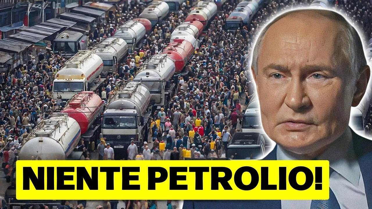 Mosca colta di sorpresa: la crisi del carburante scatena il caos, file sempre più lunghe