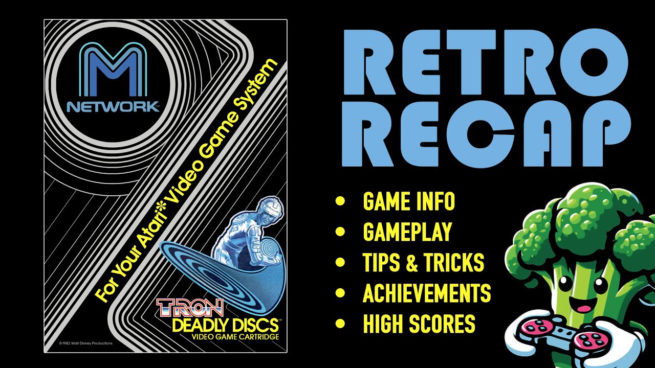 Tron Deadly Discs | Atari 2600 | Mastery Guide | RetroAchievements | Gameplay | Tips &  Tricks