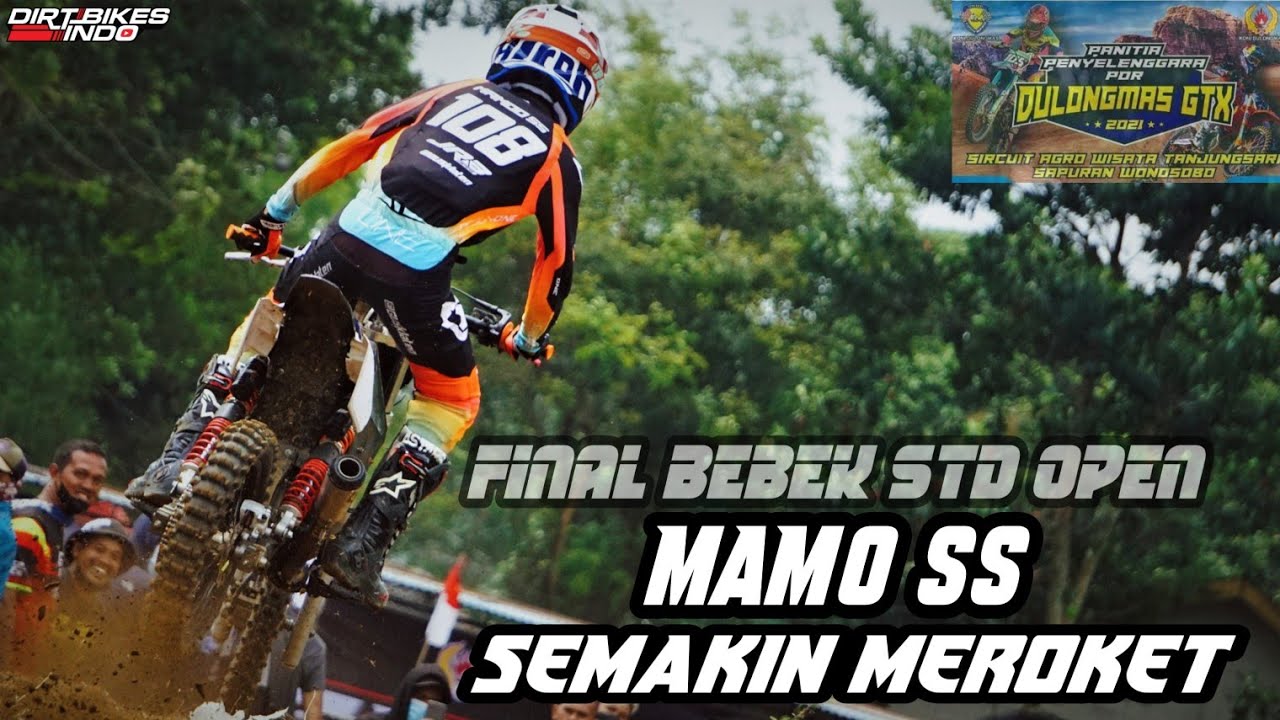 FINAL Bebek standart open grasstrack dulongmas wonosobo 2021 - Mamo SS juara 1 - grasstrack jateng