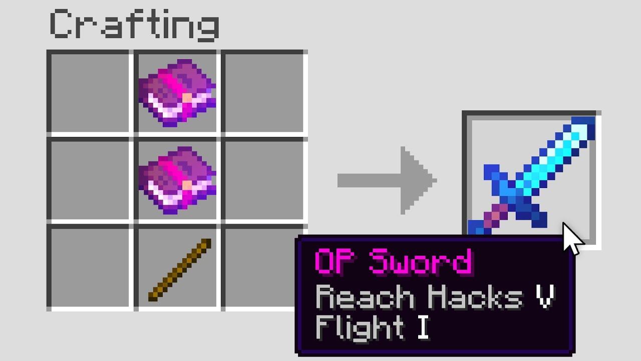 Minecraft, But we Can Craft Custom Enchants
