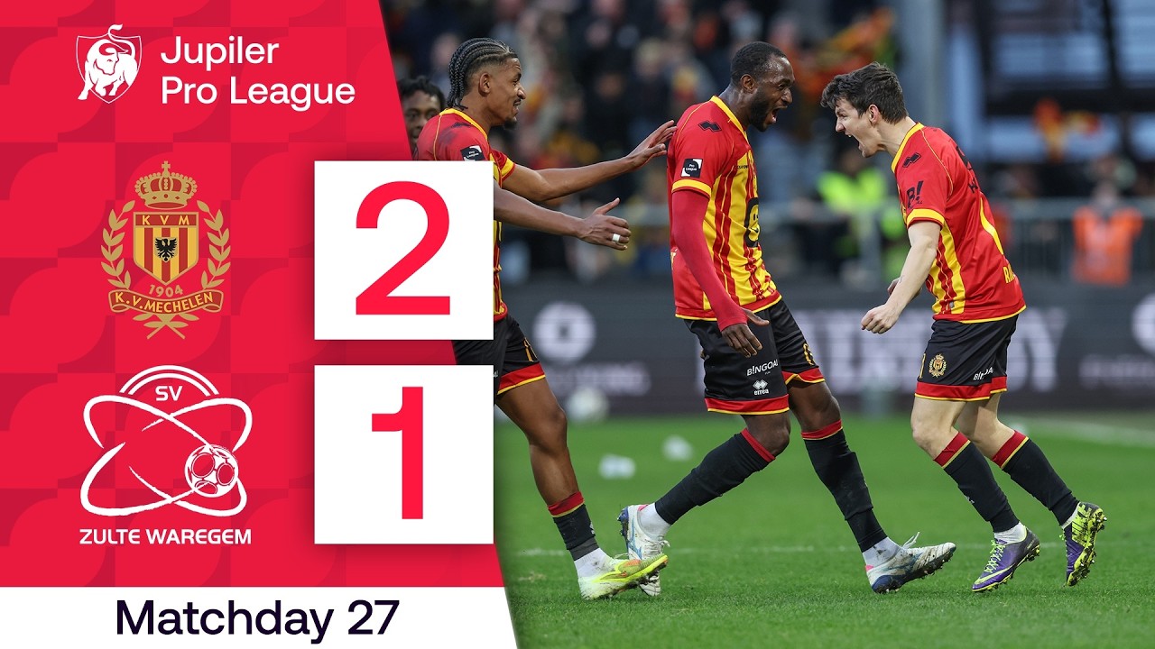 Résumé | KV Mechelen - Zulte Waregem