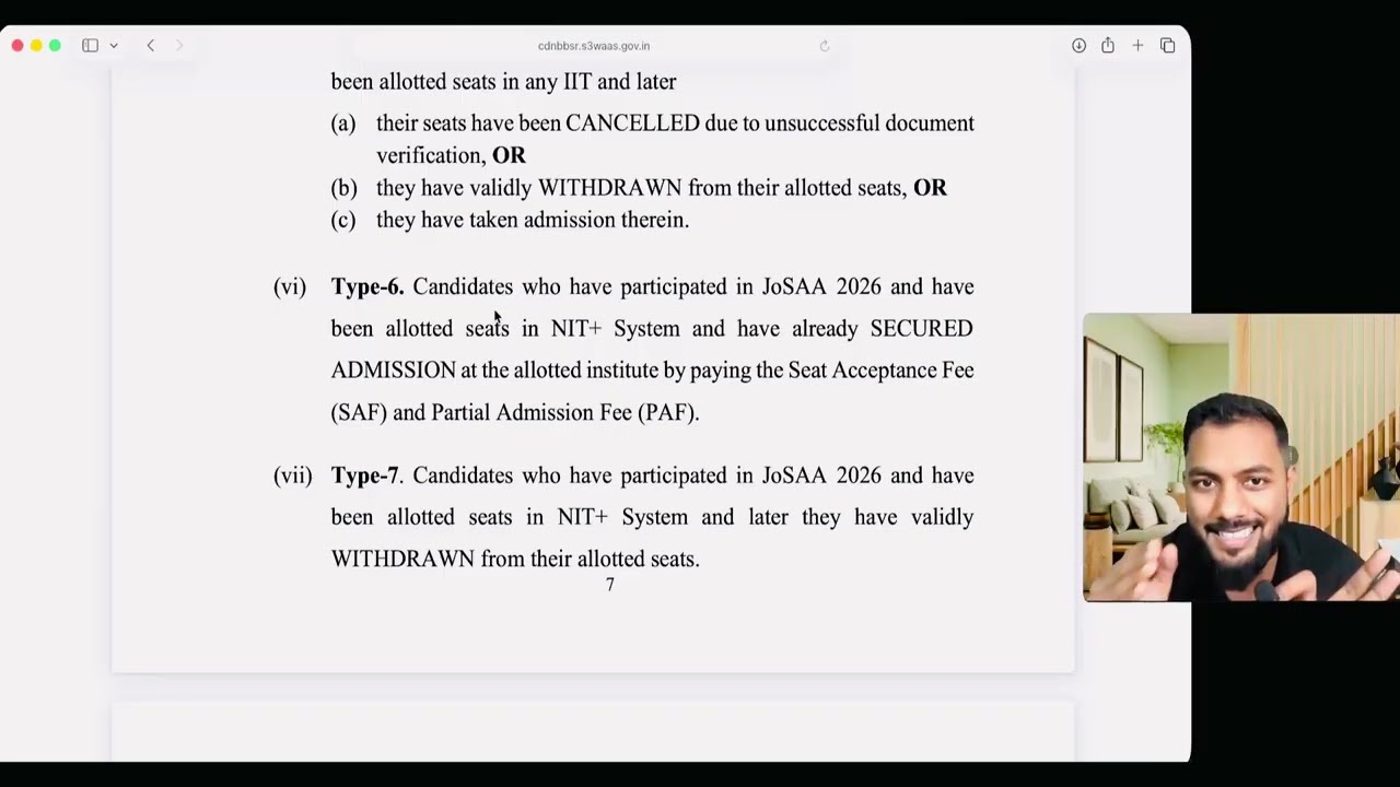 Urgent NEW RULE OUT✅|JoSAA To CSAB Eligibility Criteria 2026 OUT|Who Is Eligible For CSAB Counsellin