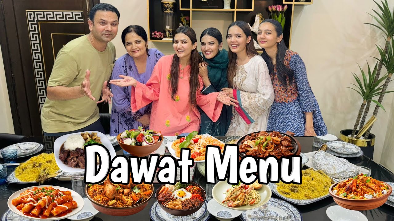 SPECIAL RAAN ROST KRWAI | Sab family ki  ghar pay dawat ki | Hira Faisal | Sistrology