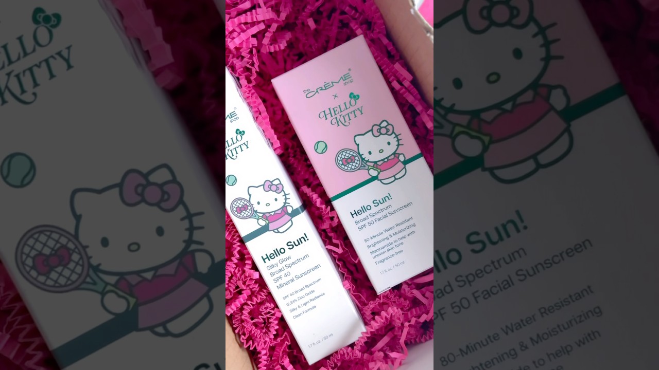 Sanrio The Cr&egrave;me Shop Hello Kitty SPF #hellokitty #sanrio #thecremeshop #hellokittystuff #sanriogirl