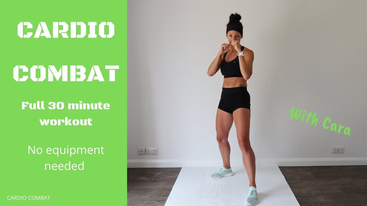 CARDIO COMBAT | Full 30 minute routine | Cara Maker