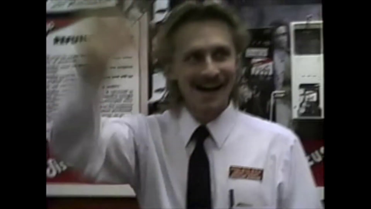 2 teens fool around in St Vital Mall 1989