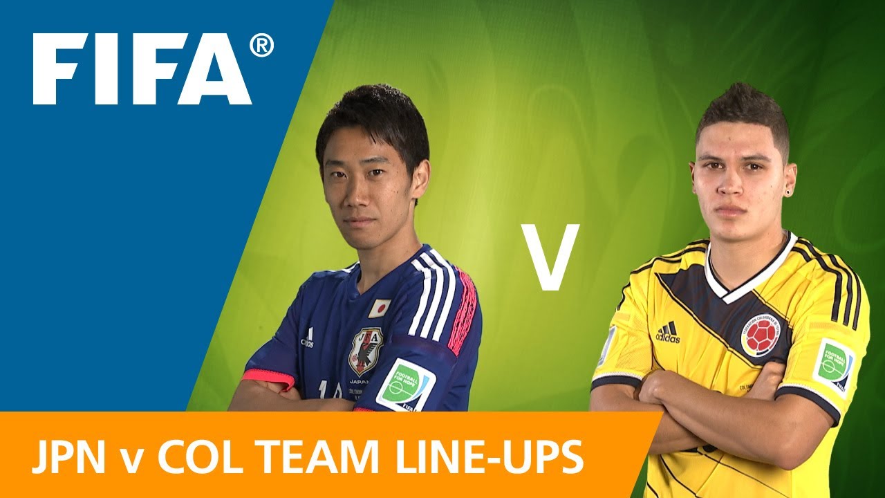 Japan v. Colombia - Teams Announcement