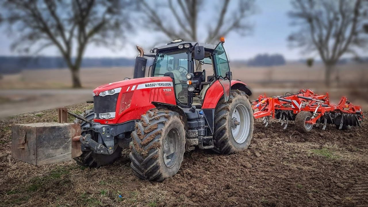 ☆Uprawa i Siew Owsa w Gr Olewińscy☆Massey Ferguson 7724/KUHN - ESPRO 6000 R/Kuhn Cultimer L 4000☆