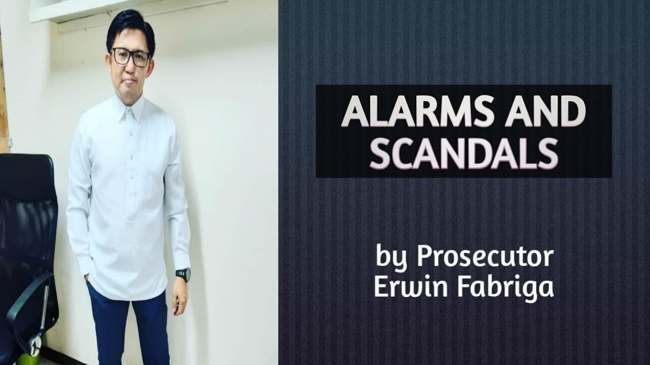 Alarms and scandals (Article 155 of the Revised Penal Code)