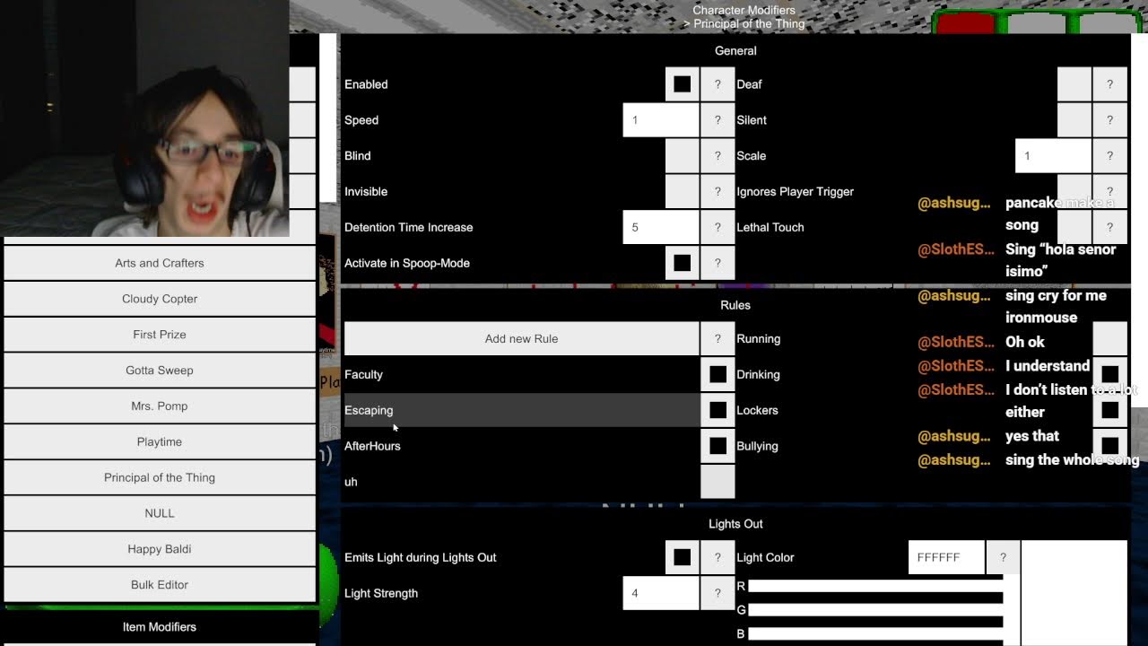 CHEATING ON BALDI BASIC GAME