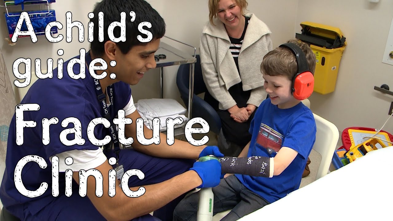 A child's guide to hospital: Fracture Clinic