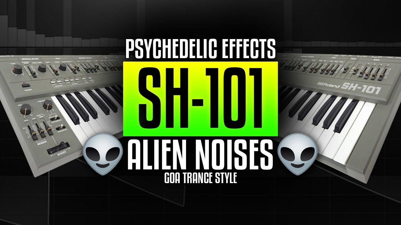 Creating Goa-Trance 3 - Psychedelic Effects and Alien Noises with TAL-Bassline (Free SH-101 plugin)