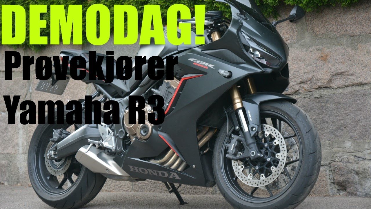 Norsk motovlogg #17 - Demodag! Prøvekjører Yamaha R3