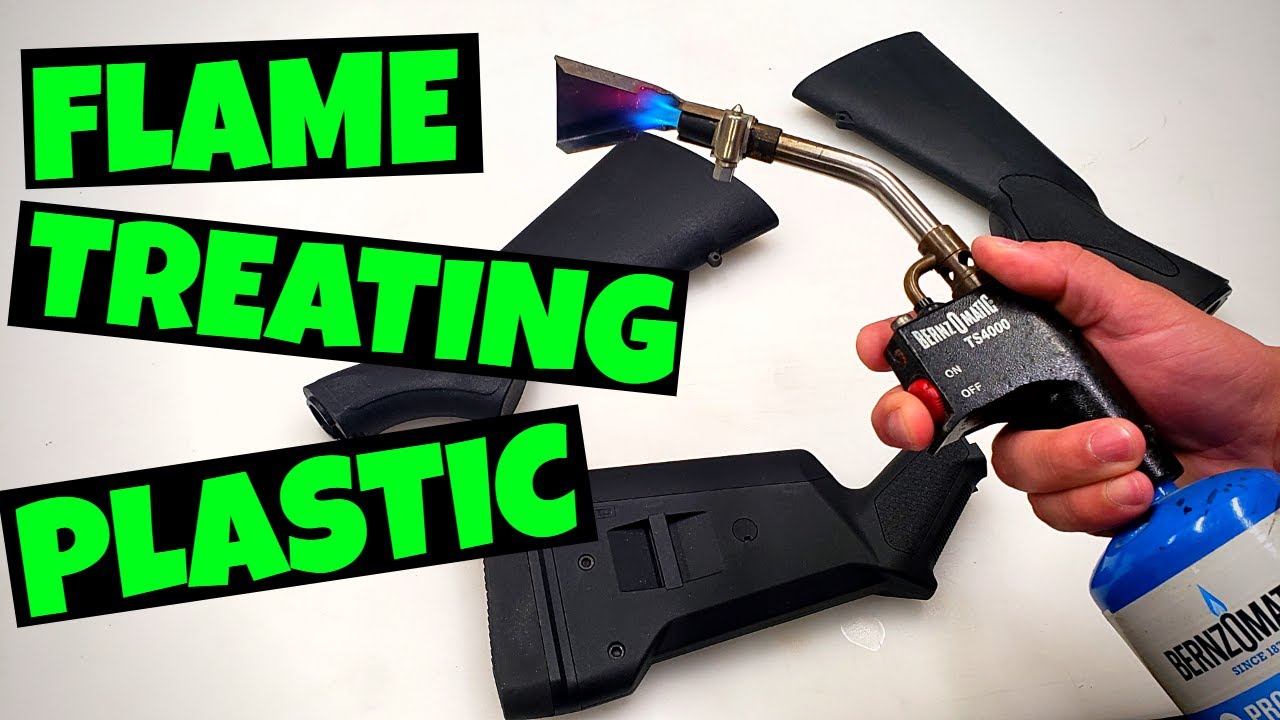Огневая обработка пластика | Как подготовить пластик к покраске или гидроокрашиванию