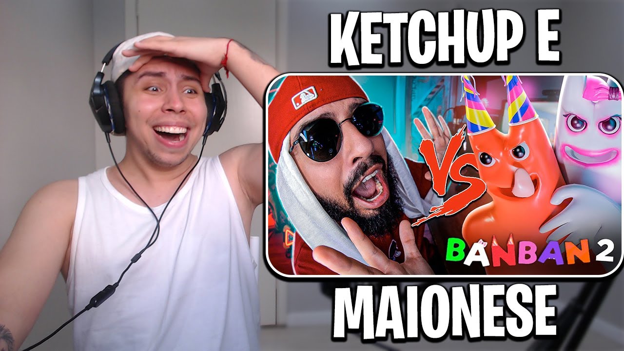 REACT Banban e Banbaleena (Garten of Banban 2) Vs. Mussoumano - Batalha com Games