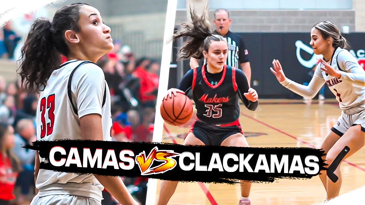 THIS IS JUST BEAUTIFUL BASKETBALL! CAMAS VS CLACKAMAS  JAZZY DAVIDSON THE REAL DEAL
