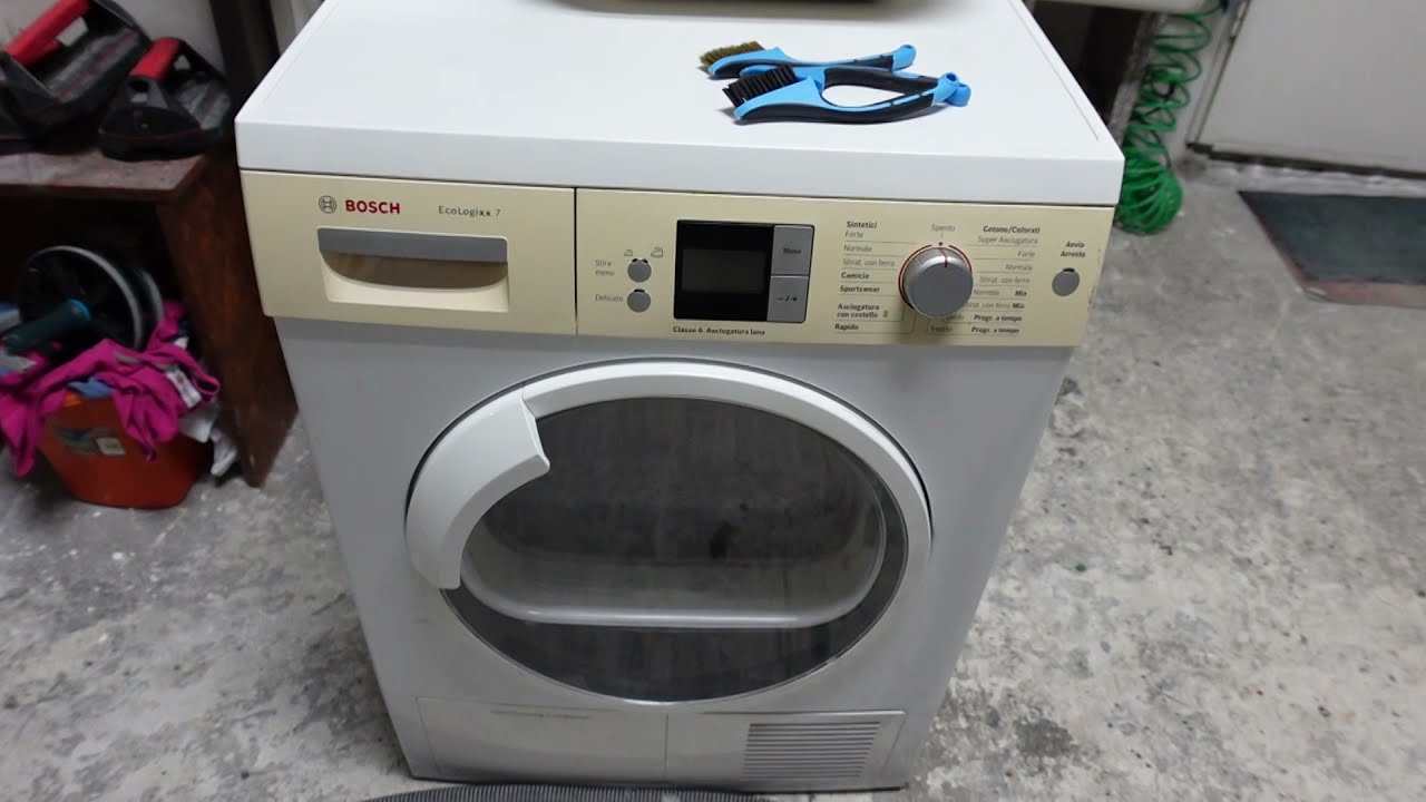 asciugatrice non asciuga: pulizia e sensore di umidità