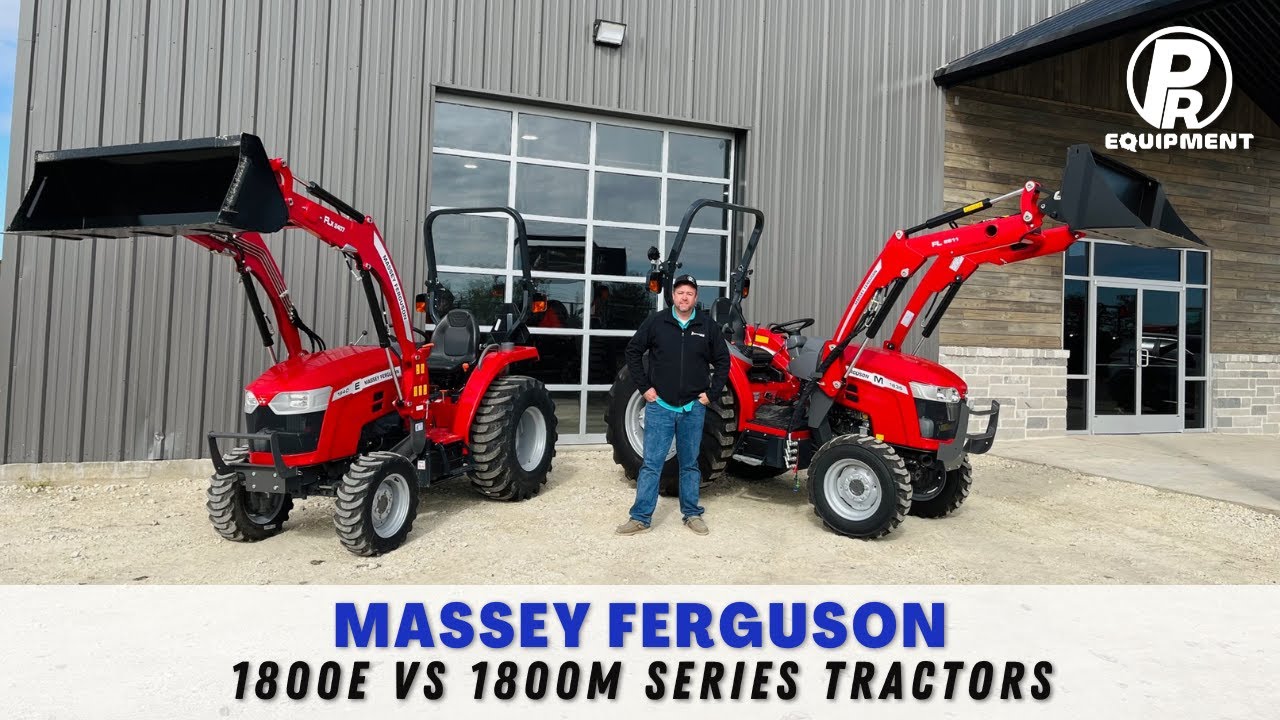 Massey Ferguson - 1800E против 1800M