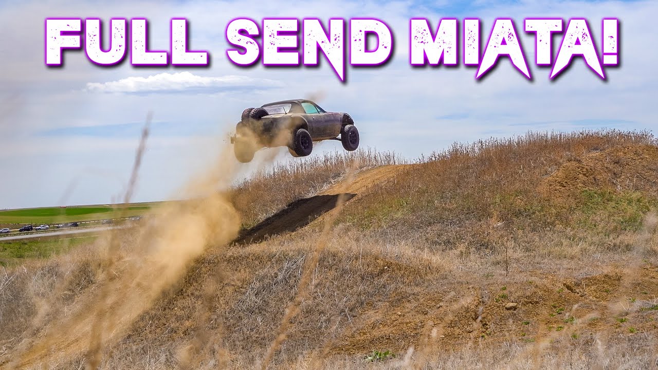 INSANE Offroad Miata Jumps