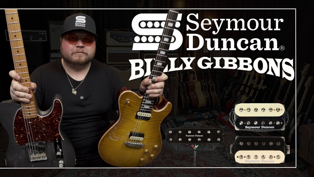 Seymour Duncan X Billy Gibbons HADES GATES & RED DEVIL for Tele