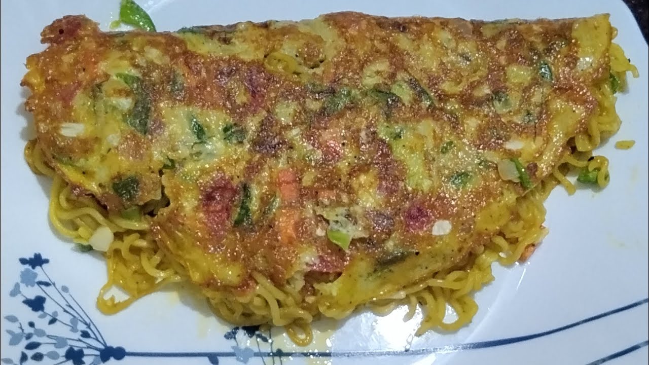 Maggai Omelette Recipe | Maggai Egg Omelette | Noodles Omelette | easy snacks recipes 