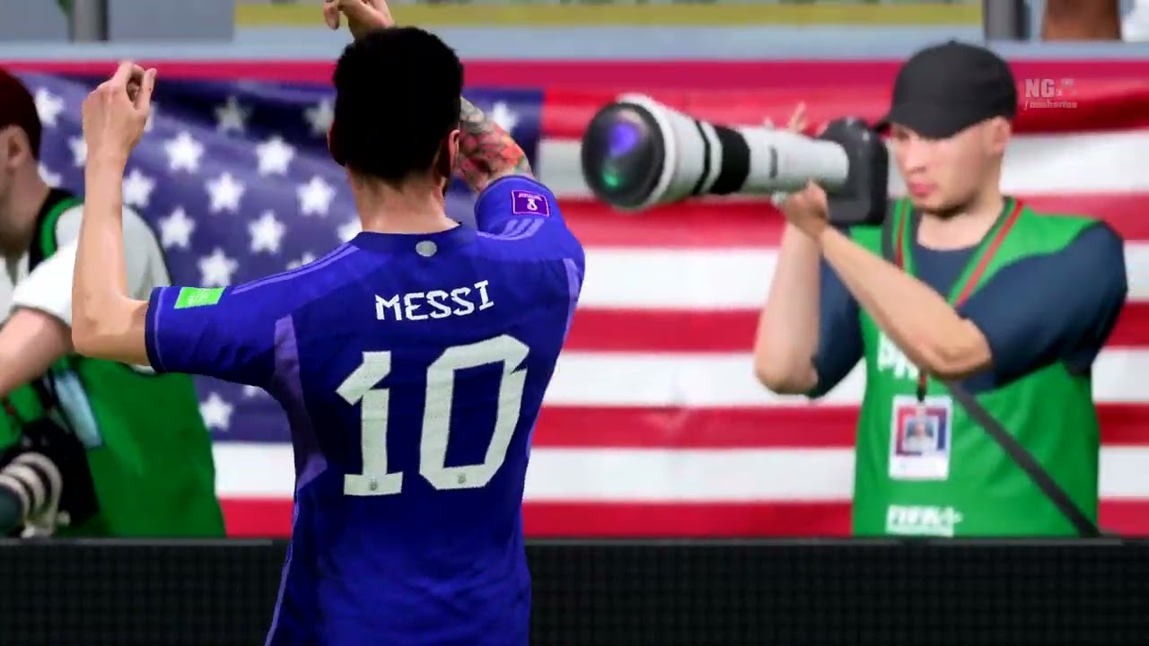 FIFA 23 - Mundial Qatar #8 - 4tos de Final (Estados Unidos vs Argentina y España vs Uruguay)