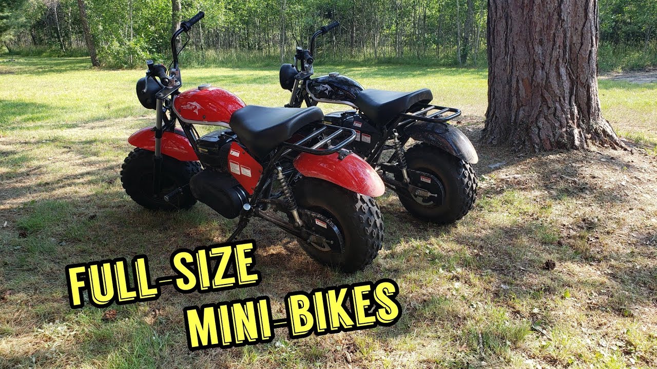 Using TrailMaster Mini-bikes On Our Property