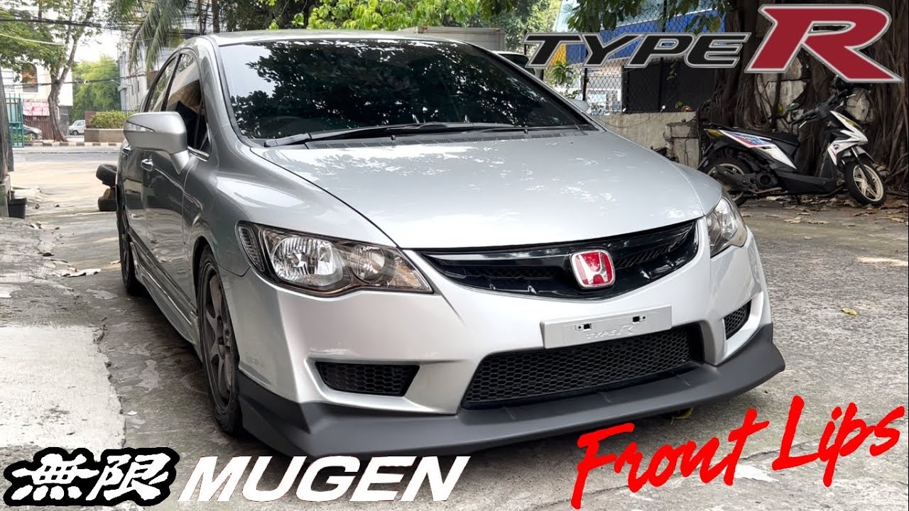 Mugen Front Lips Style Plastic PP - Made in Taiwan