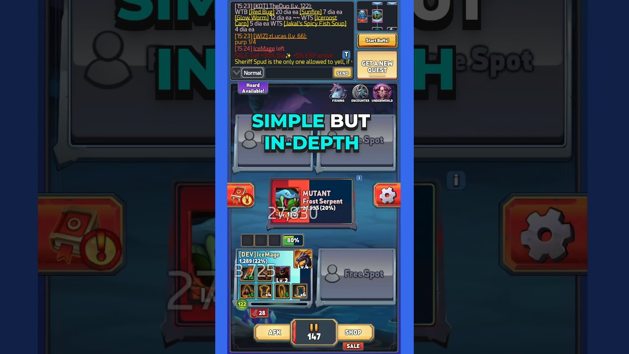 Corah Relaxing Mobile MMO #gaming #mmorpg #mobilegame #mmo #androidgames #iosgames