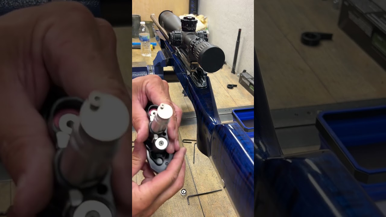 Замена пружин Hart Systems R.A.D., а также регулировка гидравлического буфера и затыльника приклада.