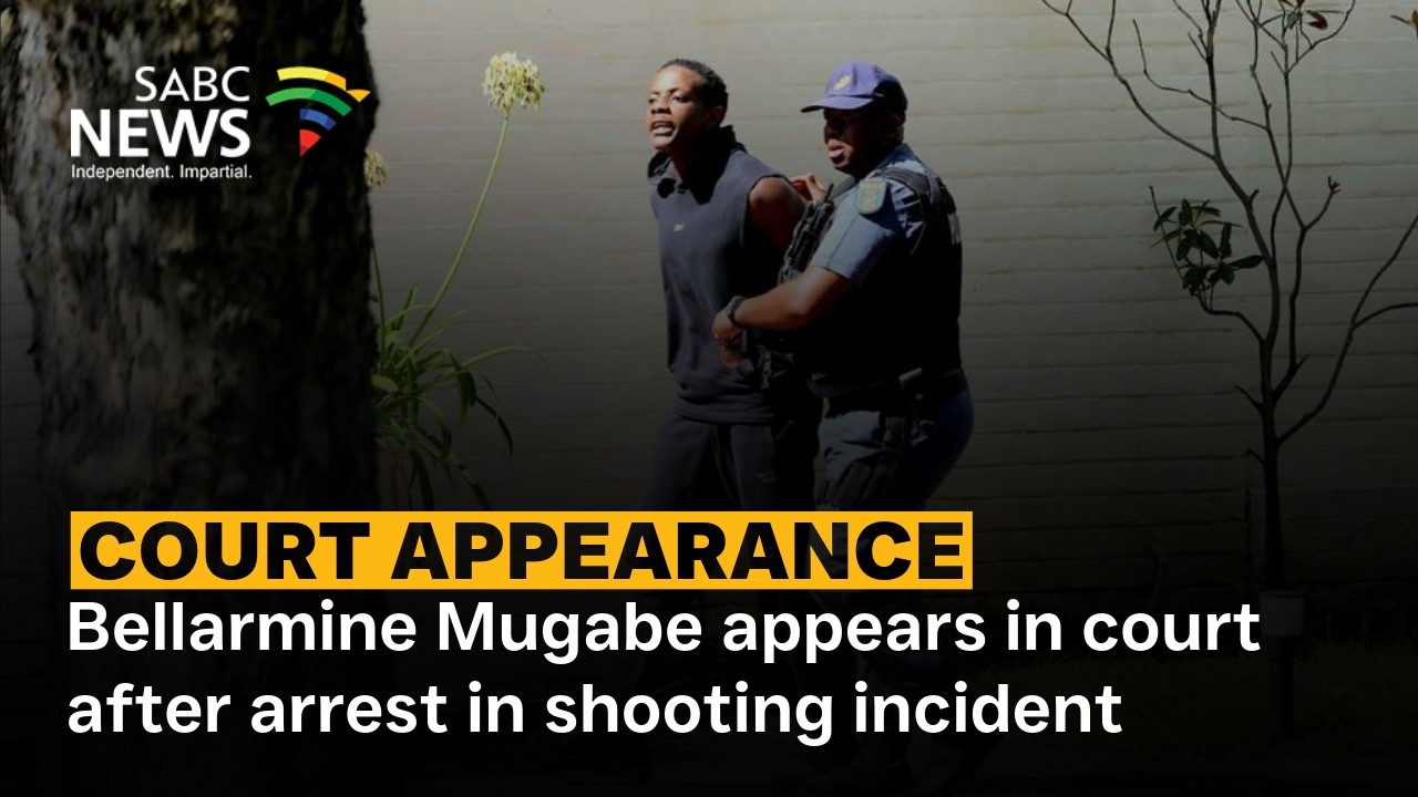 Bellarmine Mugabe appears in court after arrest in shooting incident.