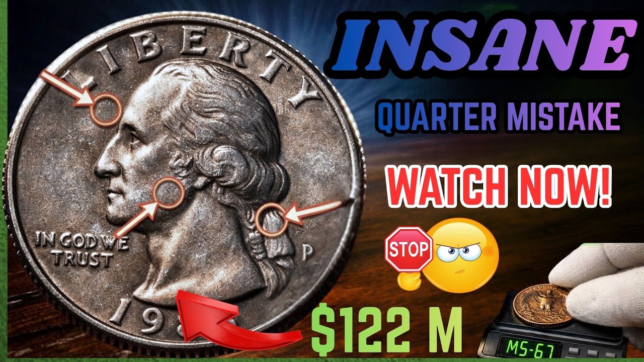 SHOCKING! Common State Quarters Selling For MILLIONS At Auction