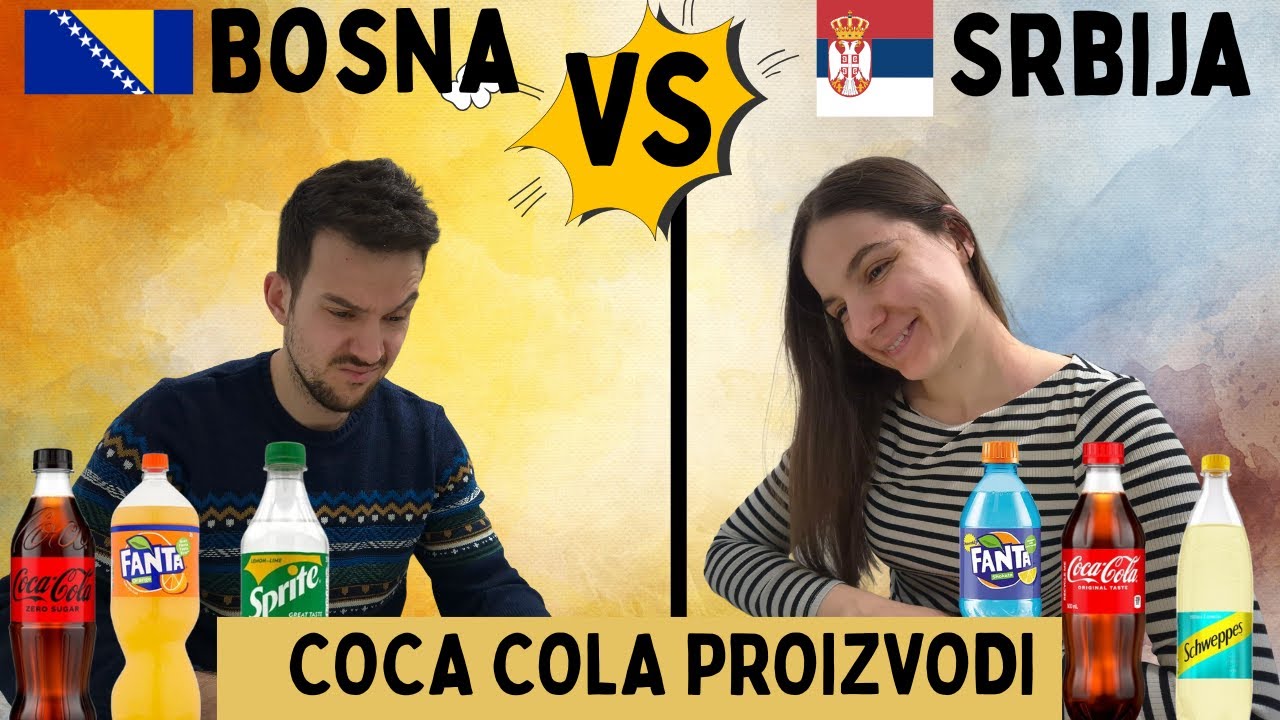 Srbija vs Bosna: Coca Cola proizvodi nisu isti?
