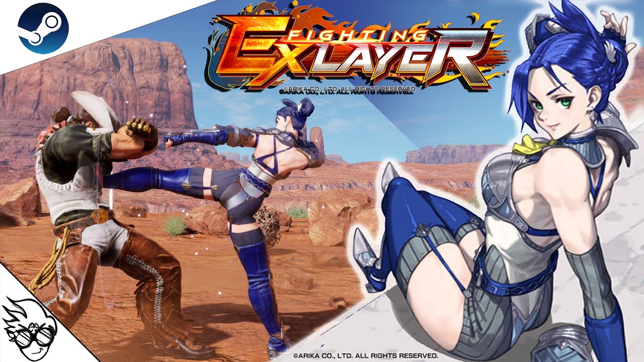 Fighting EX Layer (ПК/Steam - 2018) - Blair Dame [Прохождение/Длинная игра]