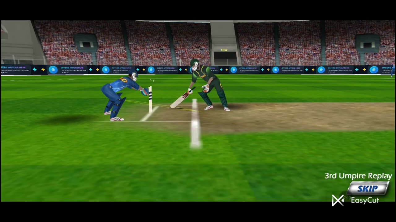 WCC IND vs PAK just 5 over 