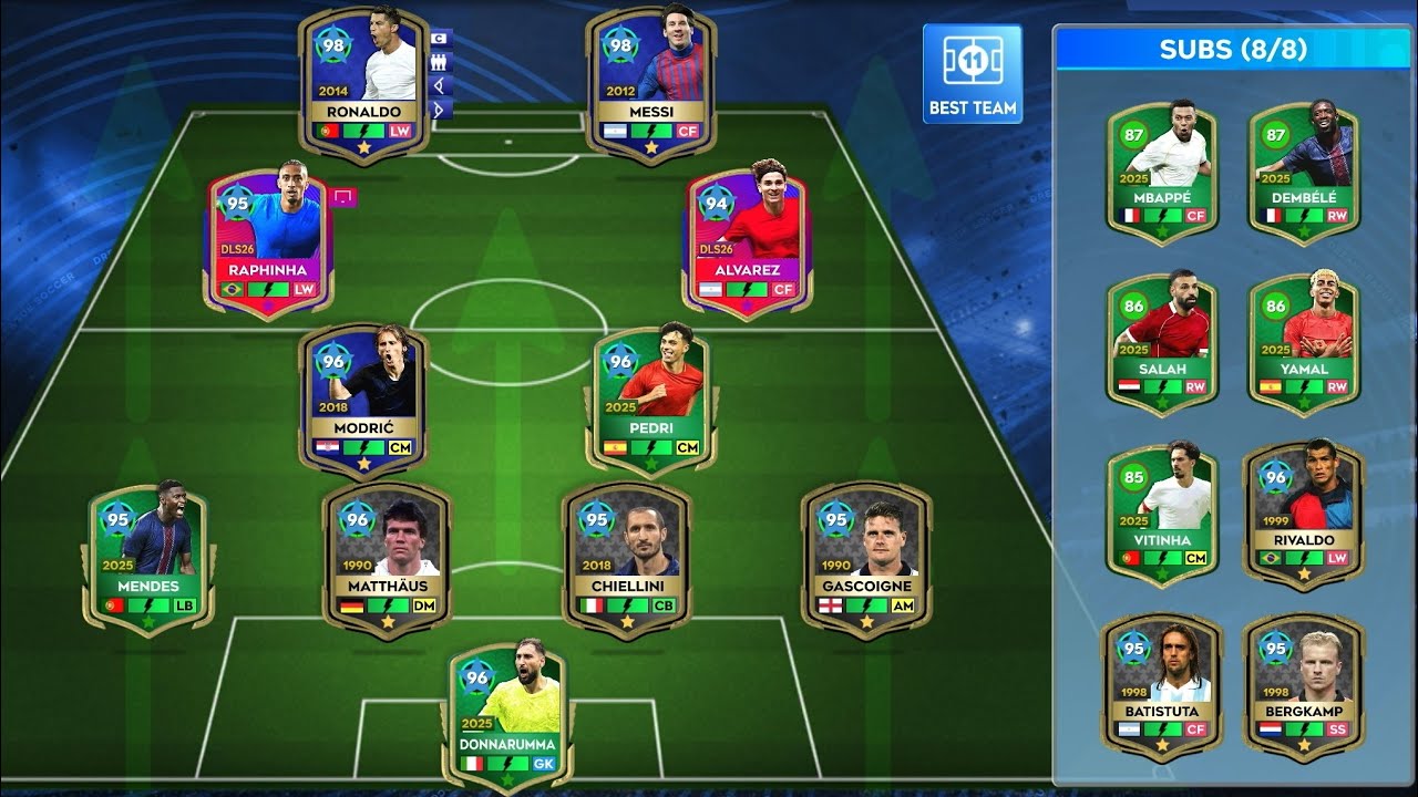 DLS 26 | CARER | FINALS | SPECIAL PLAYERS | LONGSHOTS | RED CARDS | (3 MATCHES) | 