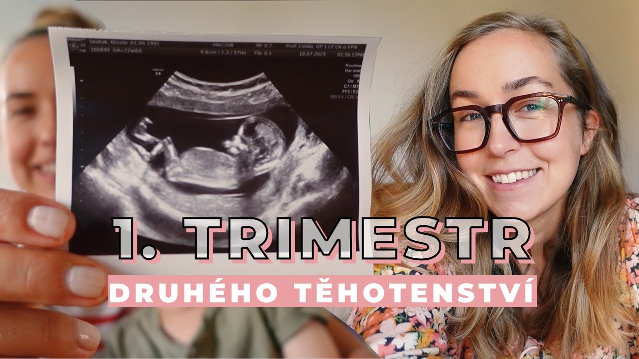 PRVNÍ TRIMESTR druhého těhotenství | Oznámení Lucce a hezké začátky