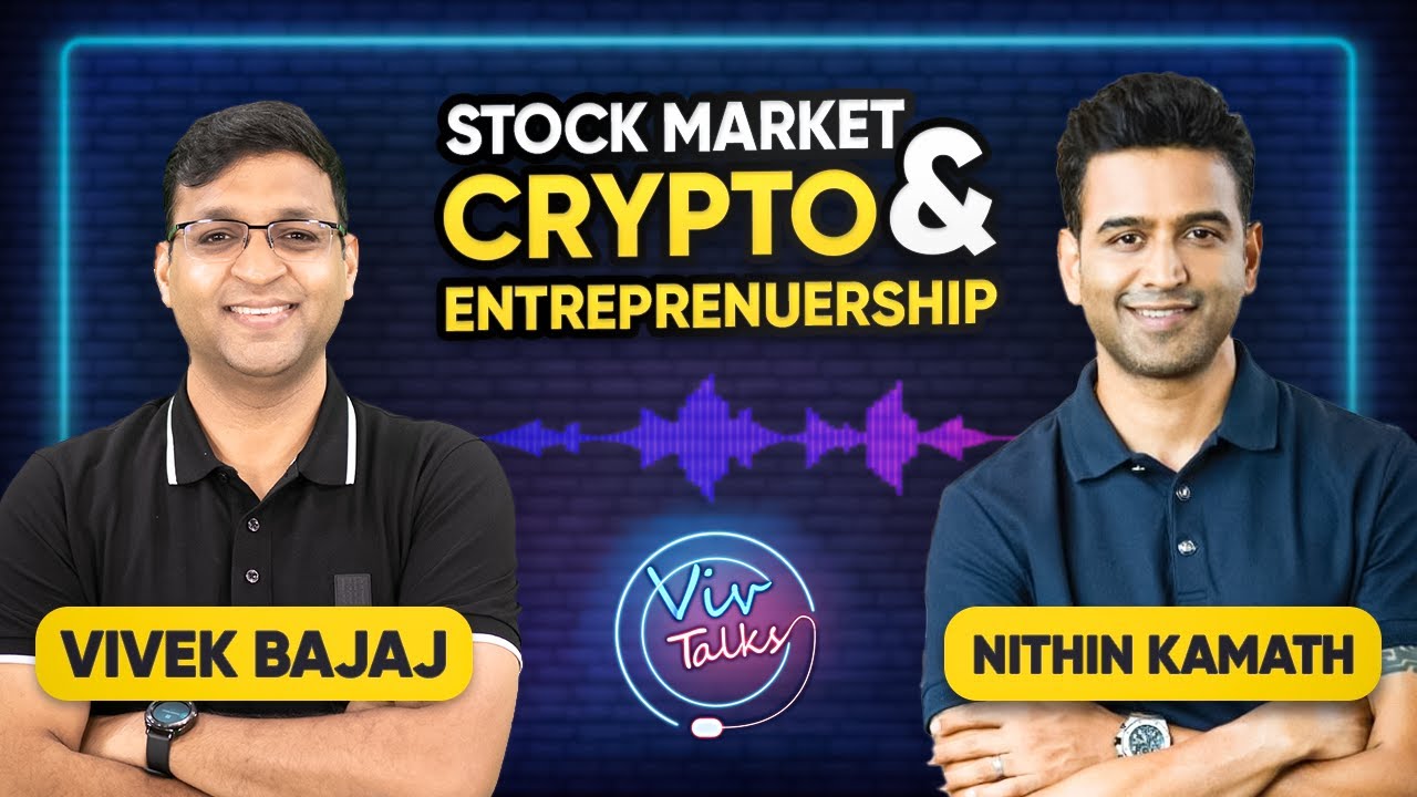 Past, Current and Future of Markets #VivTalks with Nithin Kamath from @zerodhaonline