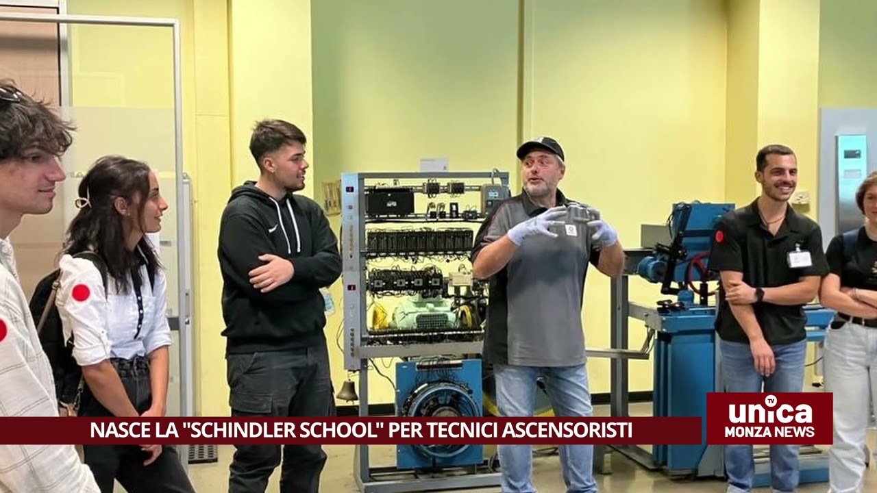 Concorezzo, nasce la Schindler School per tecnici ascensoristi