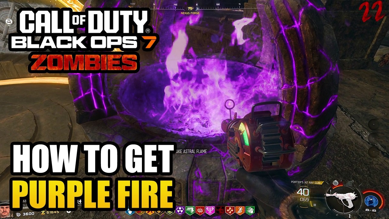 Rex Infernus: How to Get Purple Fire (Black Ops 7 Zombies) (Easter Egg Step)